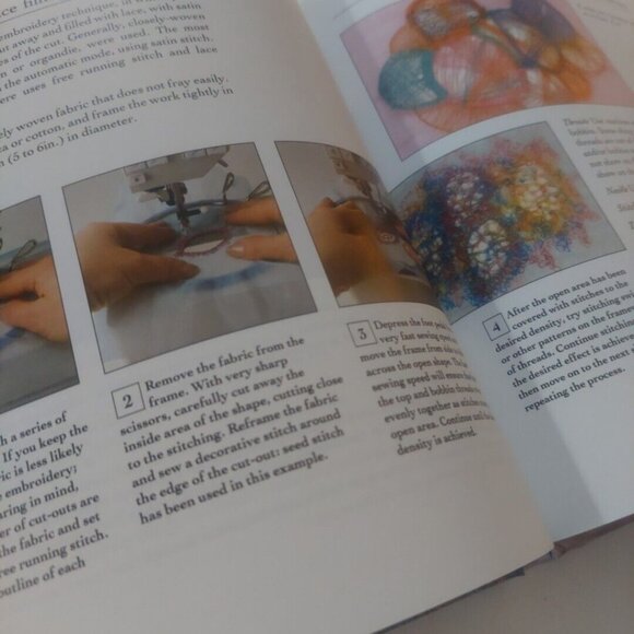 Machine Embroidery by Gail Harker 1990 Hardcover - Picture 11 of 11